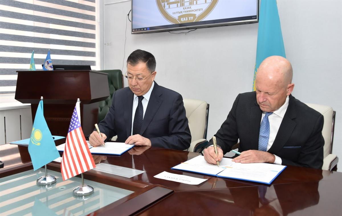 KAZNU EXPANDS COOPERATION WITH THE US UNIVERSITIES
