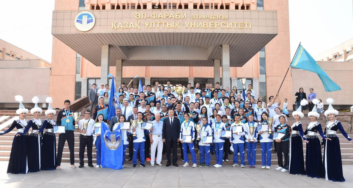 The ceremony of awarding the winners of the XII Summer Universiade was held at KazNU