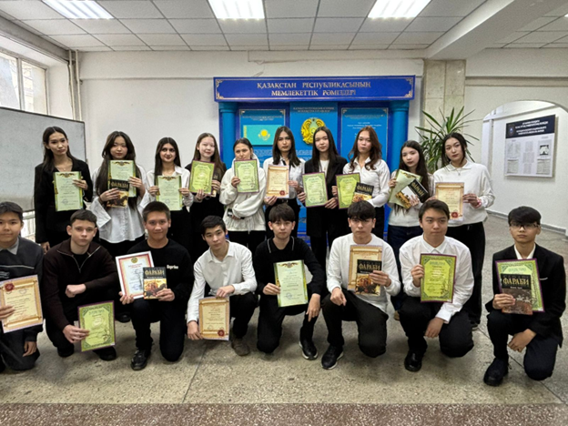 Награждение победителей колледжной предметной олимпиады