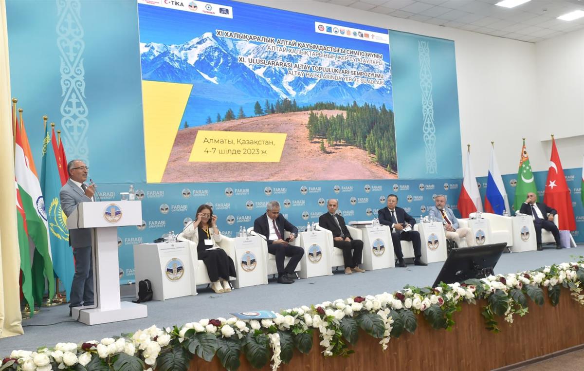 The symposium "Toponymy of the Altai peoples" has started in KazNU