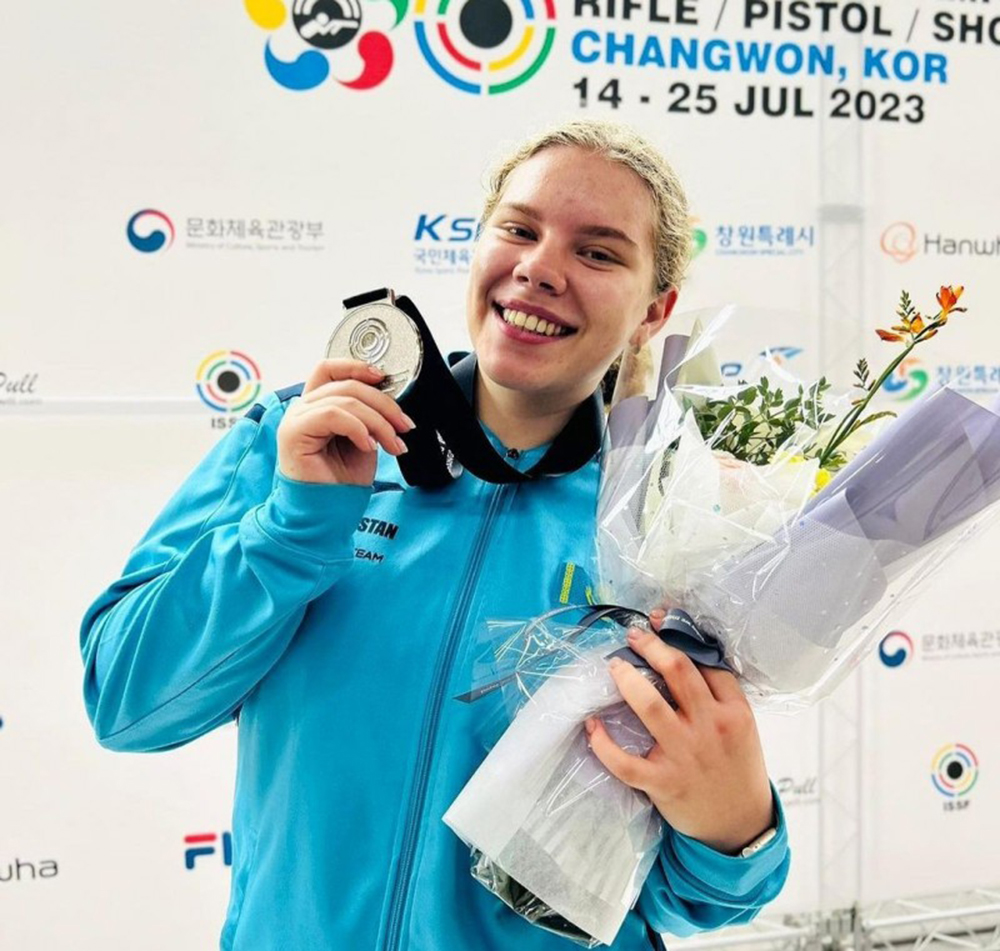 Студентка КазНУ завоевала серебряную медаль Чемпионата мира