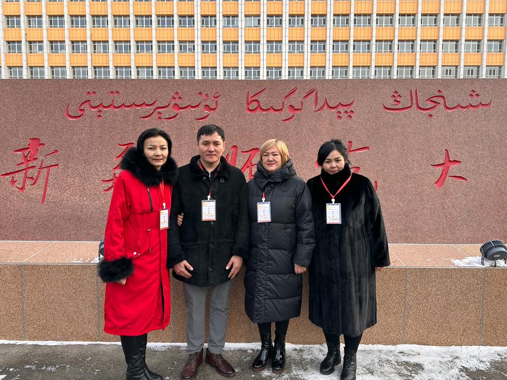 The teachers of the Department of Chinese Studies participated in the "Training Course for Central Asian Chinese Language Teachers"