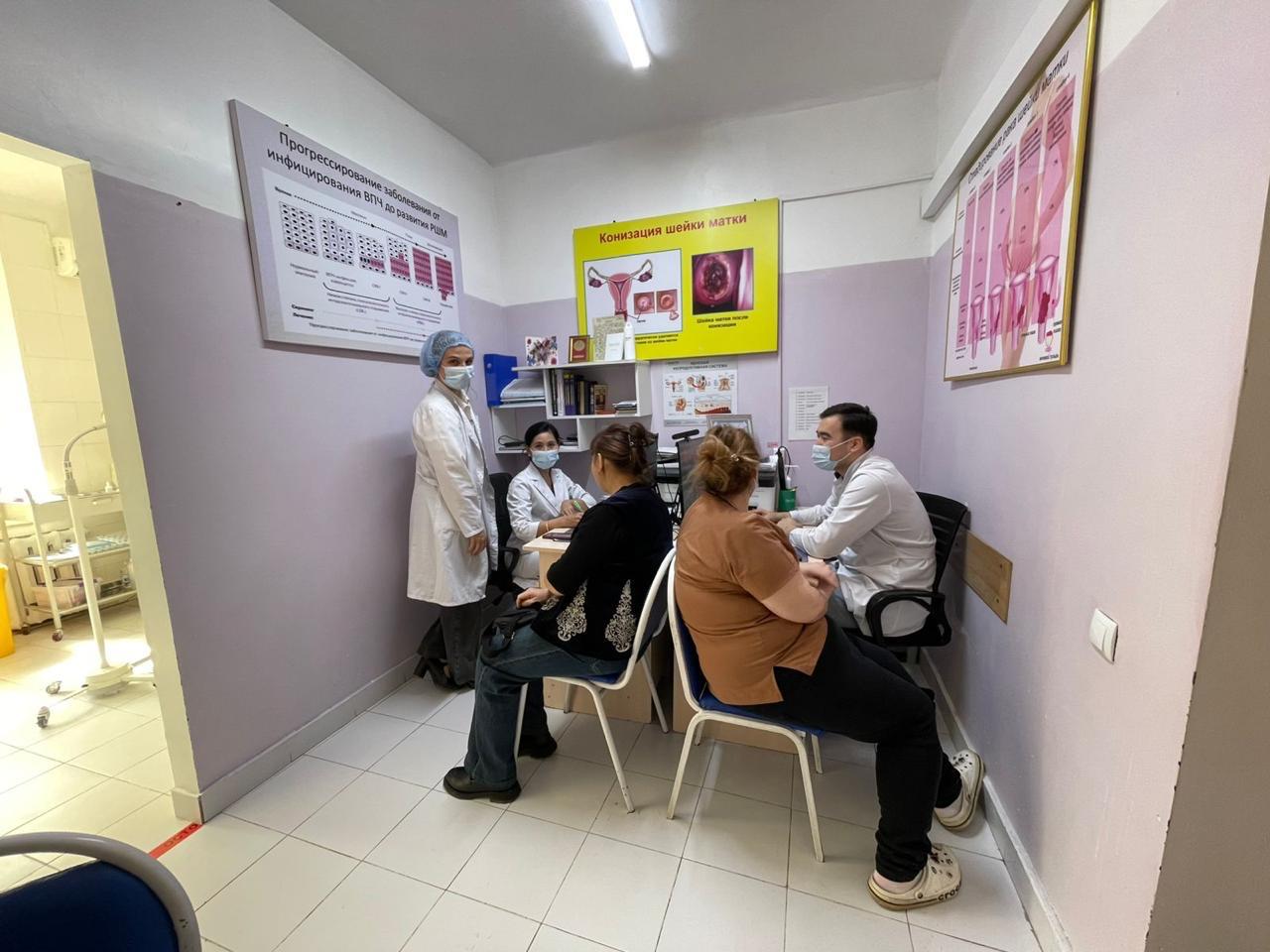 The Department of Surgery of Al-Farabi Kazakh National University held an Open Day at the ARMC base