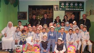 The event was held in a charitable family-type orphanage «Perzent» in the framework of the project «Ainalandy nurlandyr»